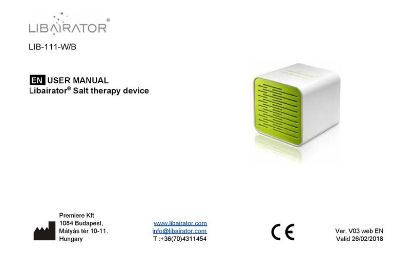 LIBAIRATOR LIB-111-W user manual