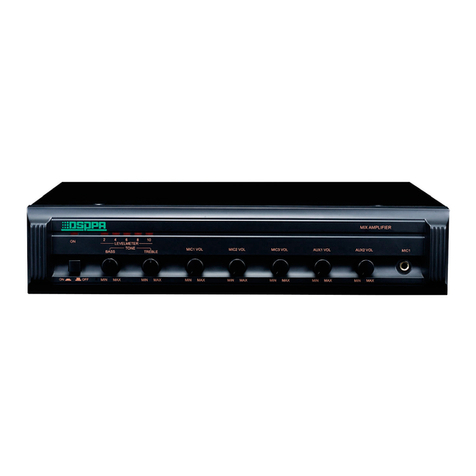 DSPPA MP 200P II owner's manual