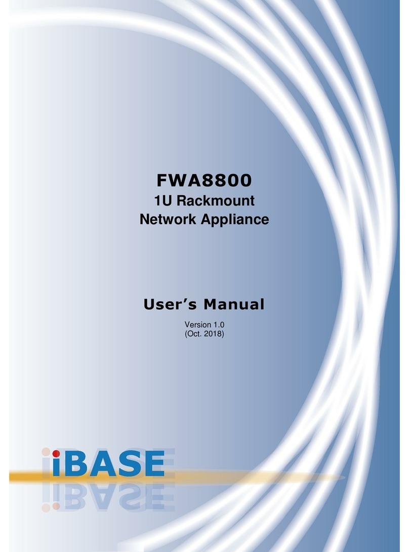 IBASE Technology FWA8800-SHD user manual