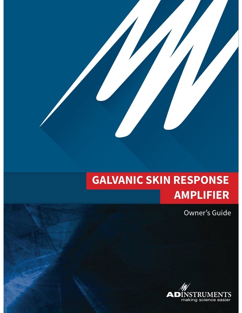 ADInstruments PowerLab User manual