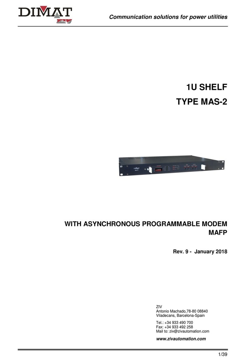ZIV MAS-2 user manual