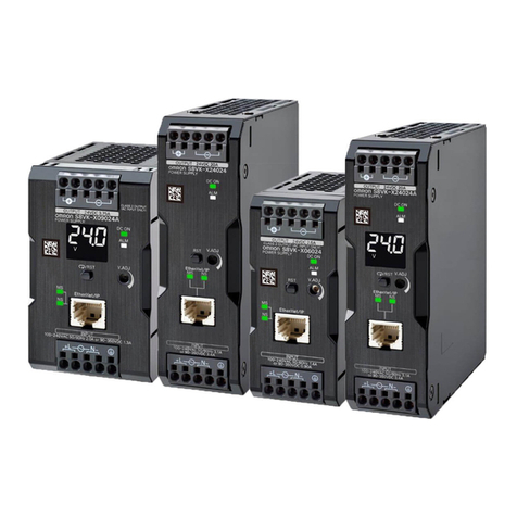 Omron S8VK-X User manual