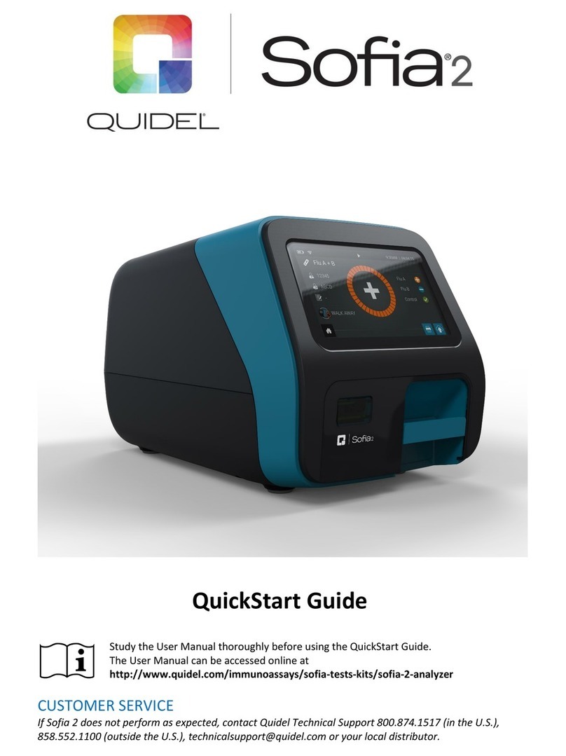 Quidel Lyme FIA Sofia 2 quick start guide Quidel Lyme FIA Sofia 2 quick start guide
