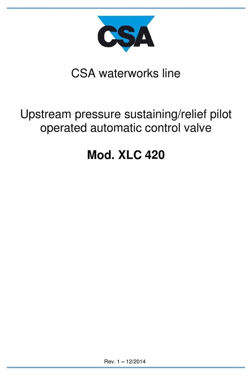 CSA XLC 420 User manual