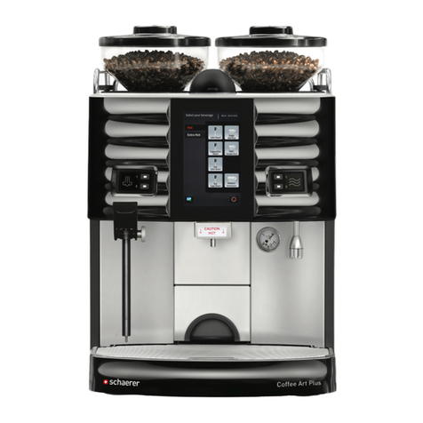 Schaerer Coffee Art Plus Touch User manual Schaerer Coffee Art Plus Touch User manual