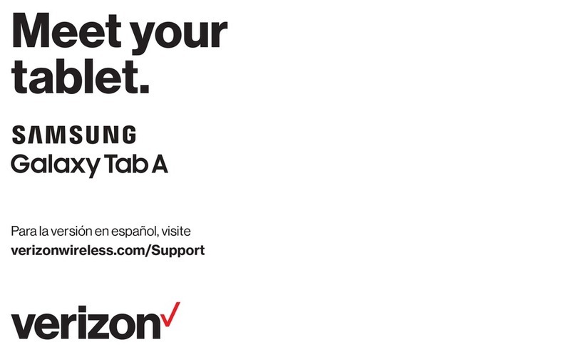 Samsung Galaxy Tab A SM-T597V User manual