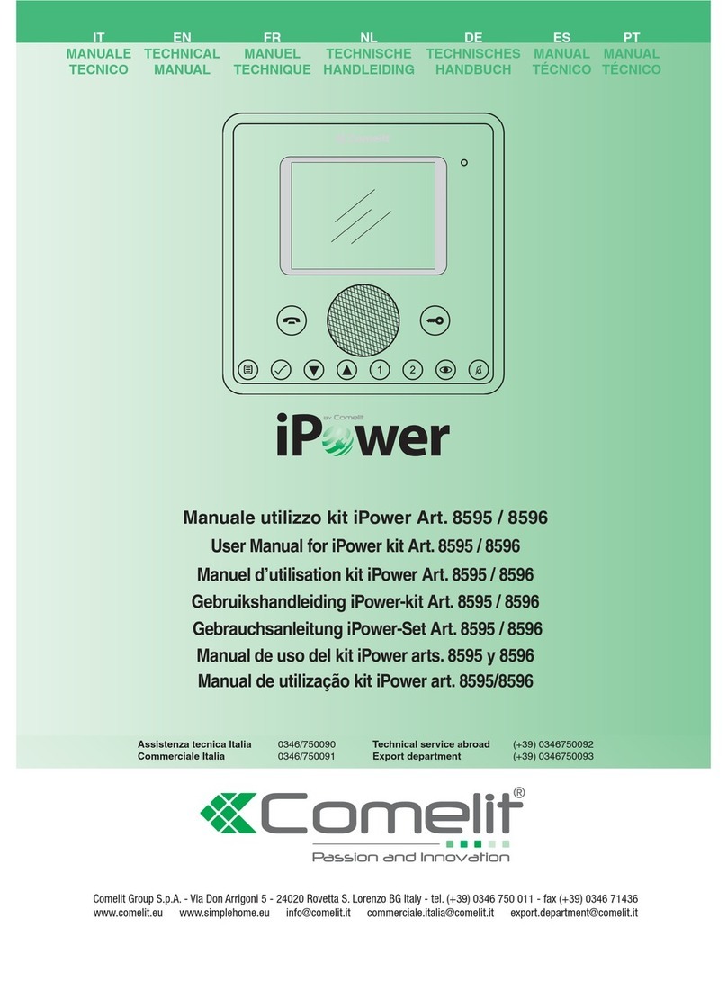 Comelit iPower 8596 user manual