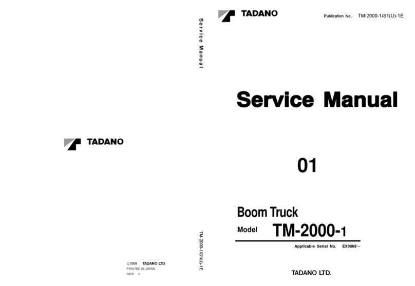 Tadano TM-2000-1 Service manual