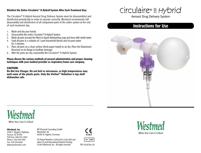 Westmed Circulaire II Hybrid Instructions for use