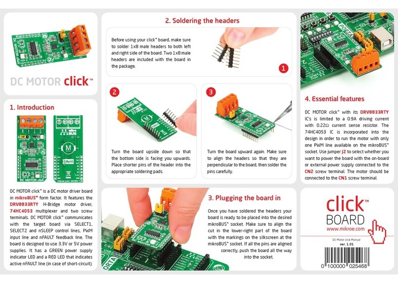 mikroElektronika Click user manual