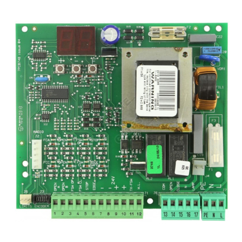 FAAC 740 D user manual