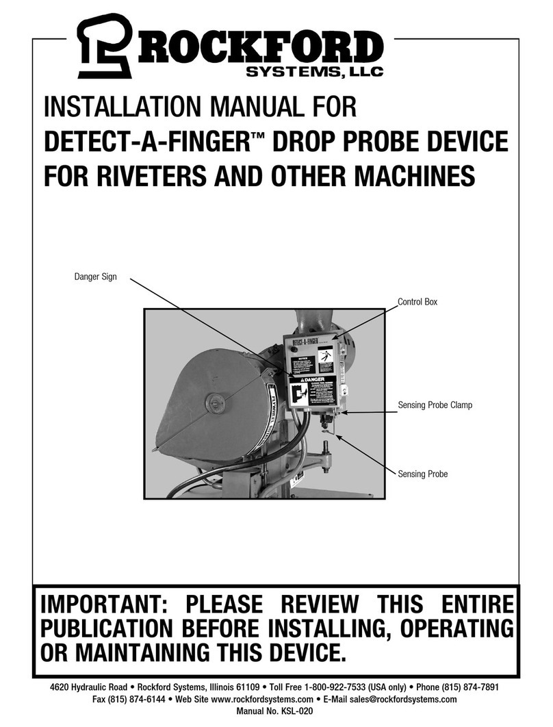 Rockford Fosgate Detect-A-Finger Drop Probe Device installation manual