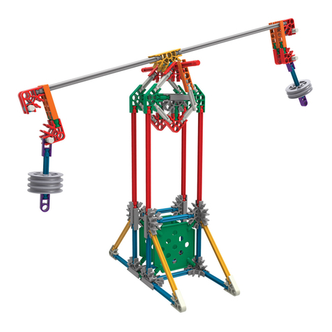 KNEX STEM Explorations Levers and Pulleys User manual