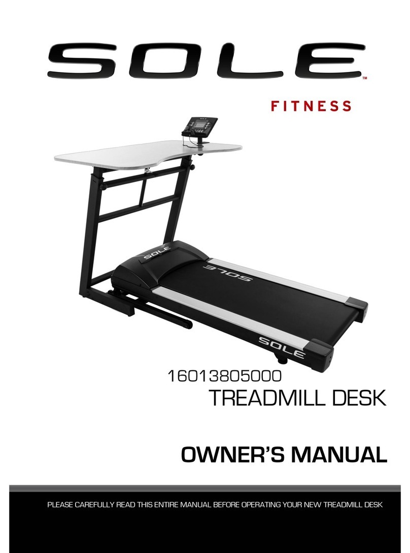 Sole Fitness 16013805000 owner's manual