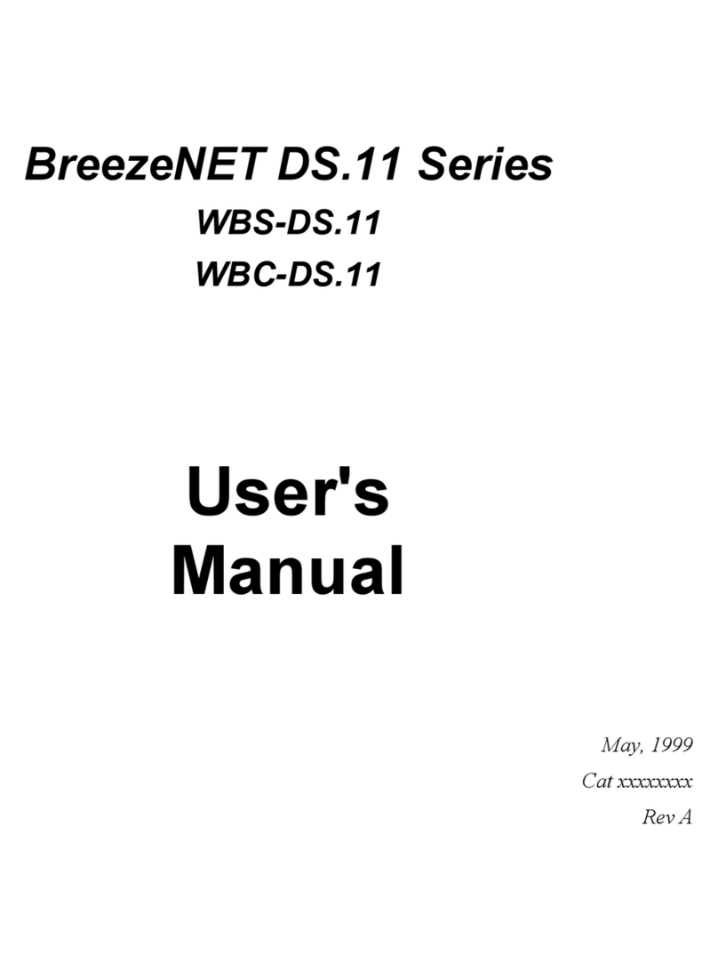 BreezeNET DS.11 user manual