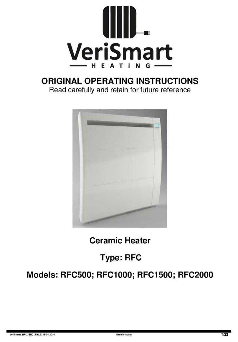 VeriSmart RFC1000 Original operating instructions