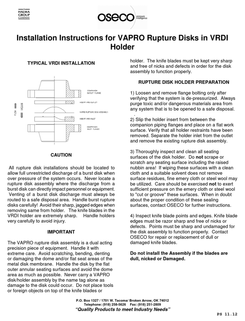 OSE VAPRO installation instructions