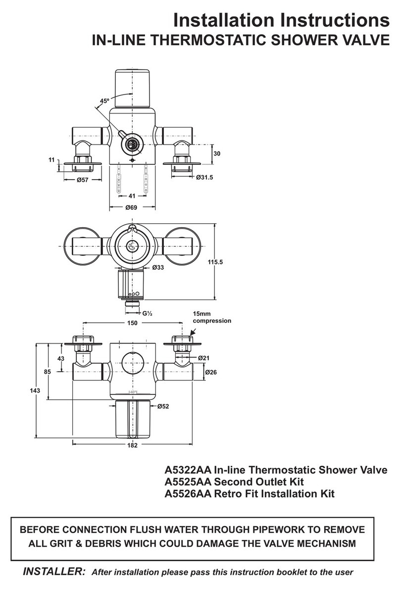 Ideal-Standard A5322AA installation instructions