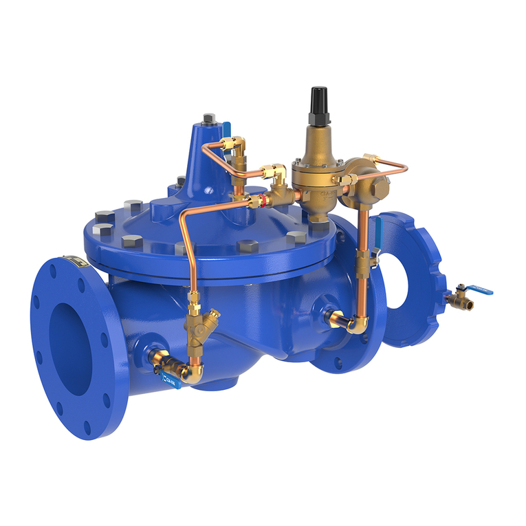 CLA-VAL 49-01 Installation and operating instructions