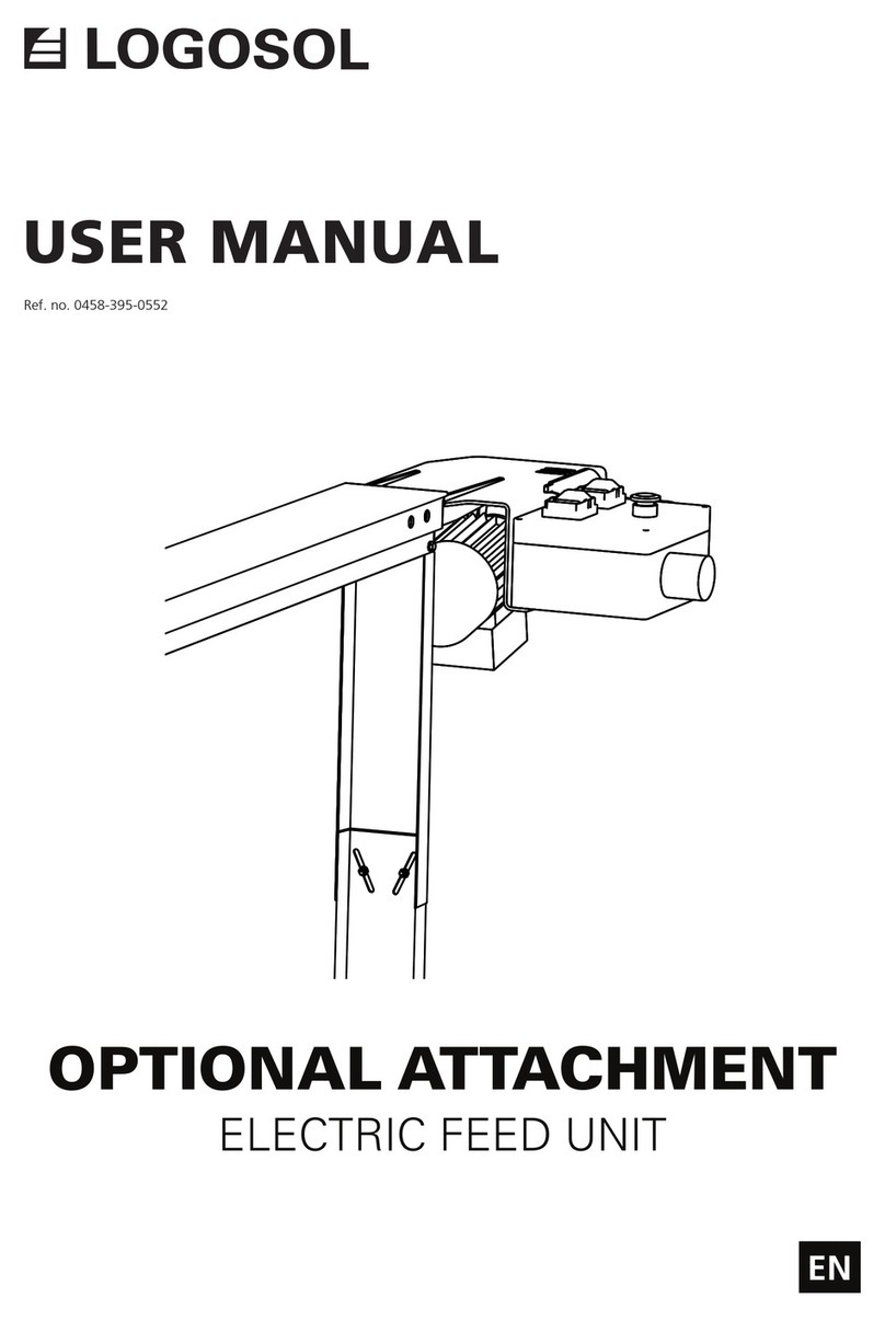 Logosol E37 user manual Logosol E37 user manual