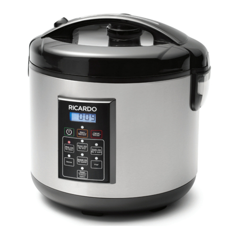 Ricardo 7 Function Rice Cooker instruction manual