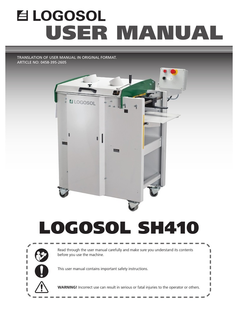 Logosol SH410 user manual