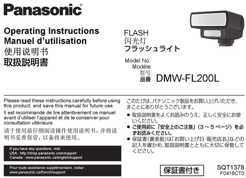 Panasonic DMW-FL200L operating instructions