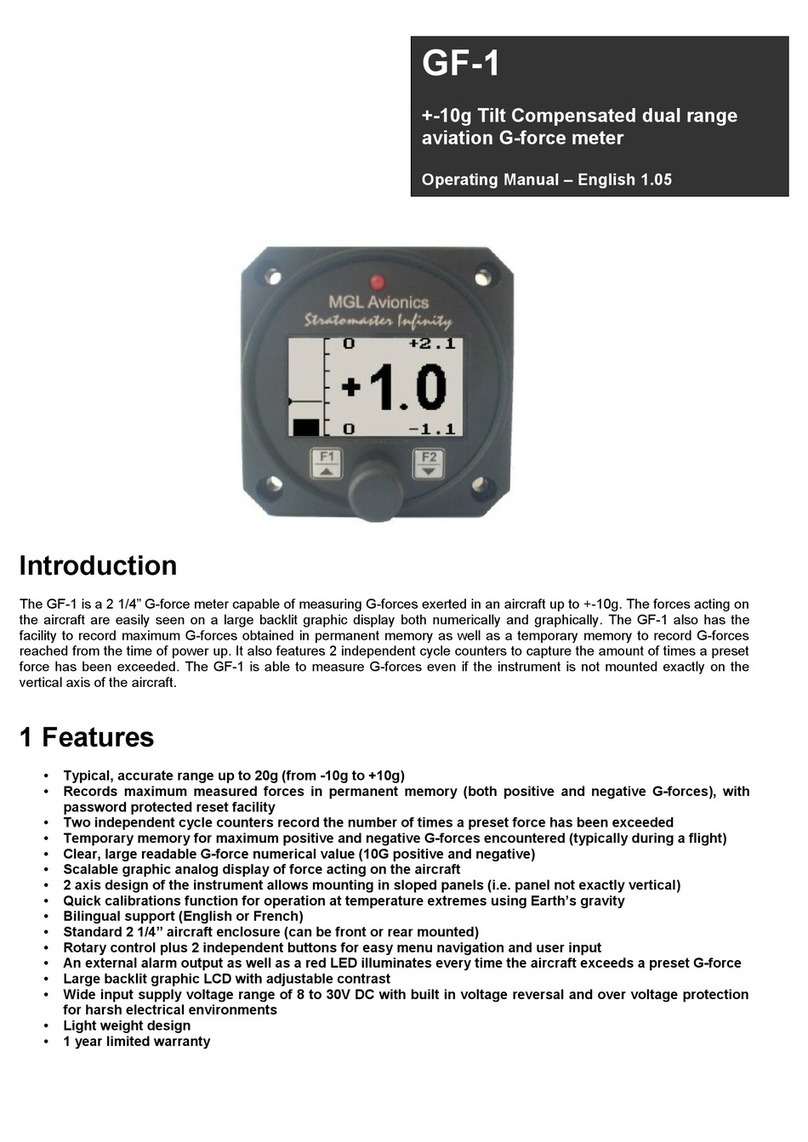 MGL Avionics GF-1 operating manual