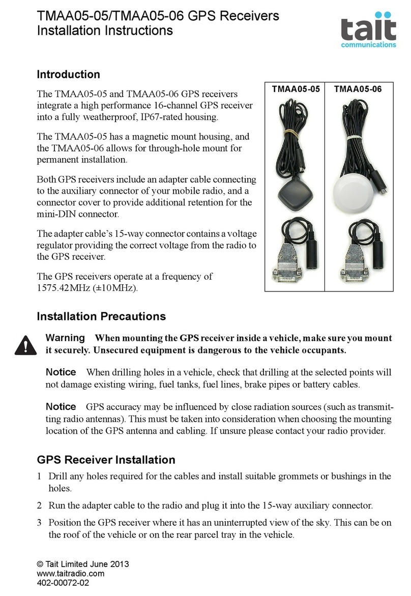 Tait TMAA05-05 installation instructions