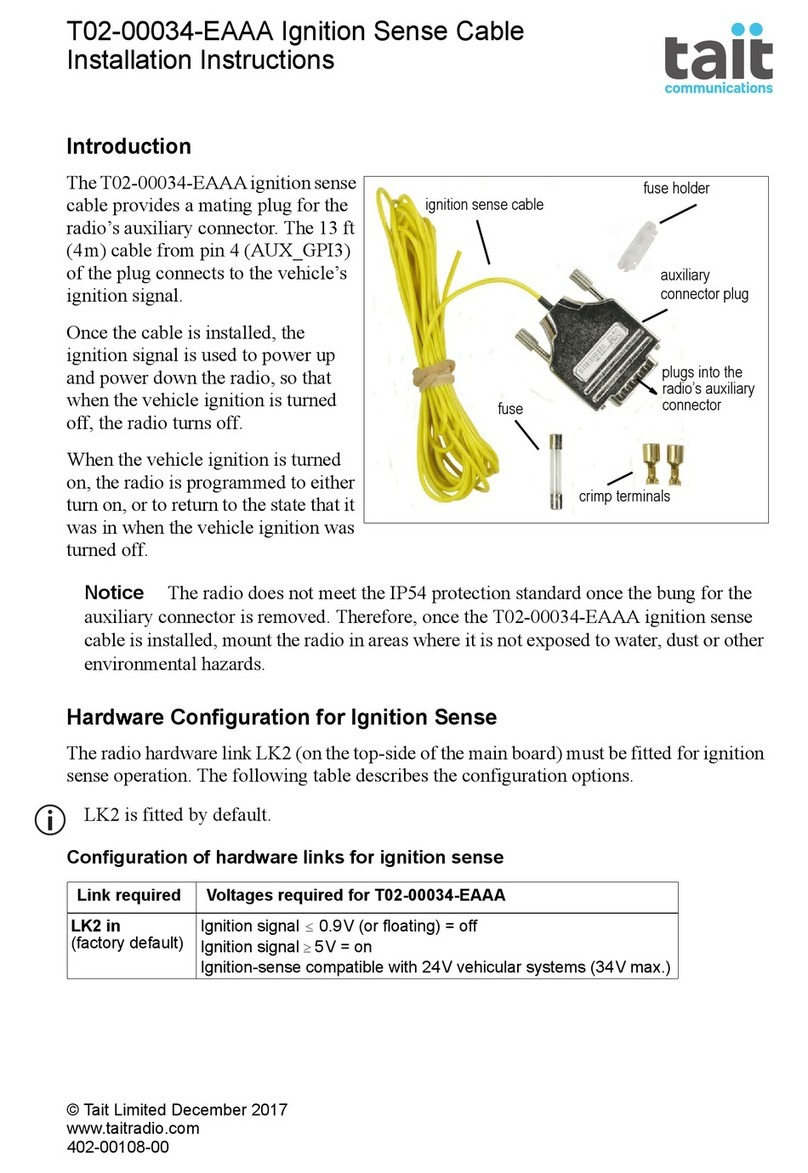 Tait T02-00034-EAAA User manual
