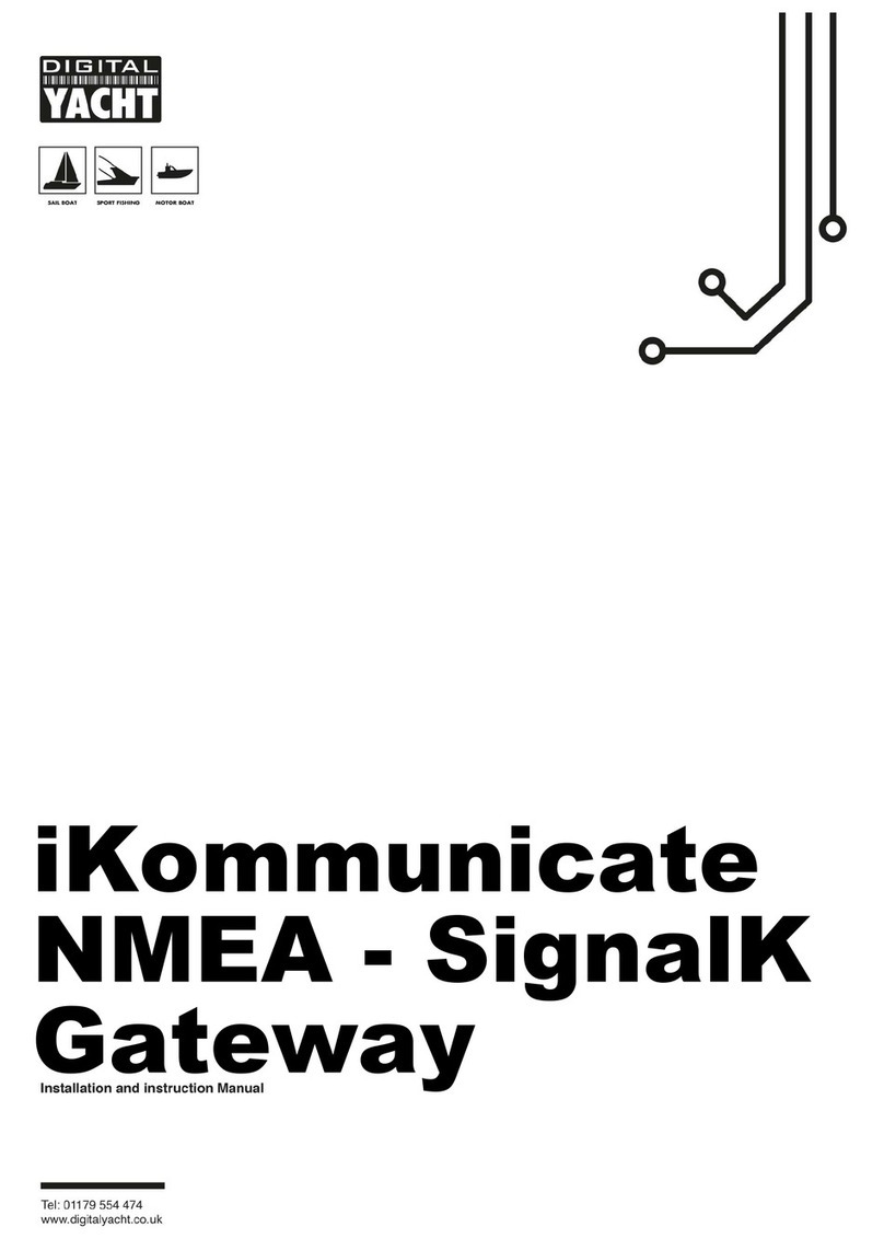 DIGITAL YACHT iKommunicate Installation and instruction manual DIGITAL YACHT iKommunicate Installation and instruction manual