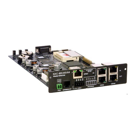 AMX NetLinx Master Card NXC-ME260-64 User manual
