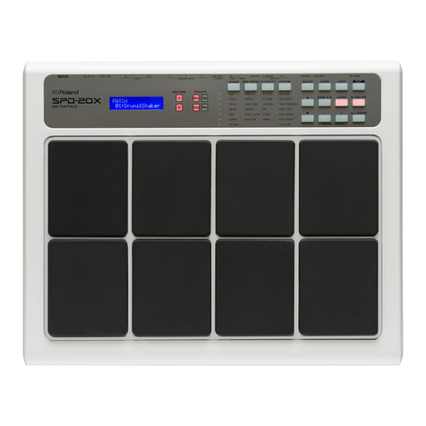 Roland Octapad SPD-20X User manual