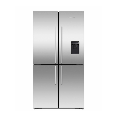 Fisher & Paykel ACTIVESMART RF605QDUVX1 user guide