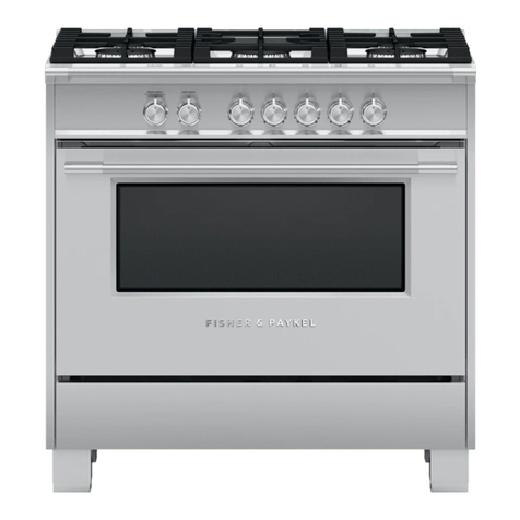 Fisher & Paykel OR36SCG4 User manual