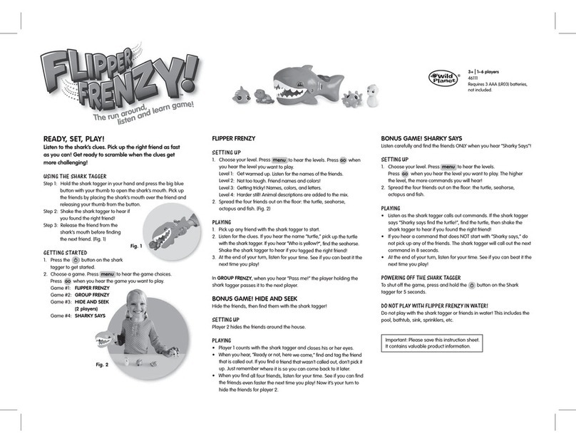 Wild Planet Flipper Frenzy! manual