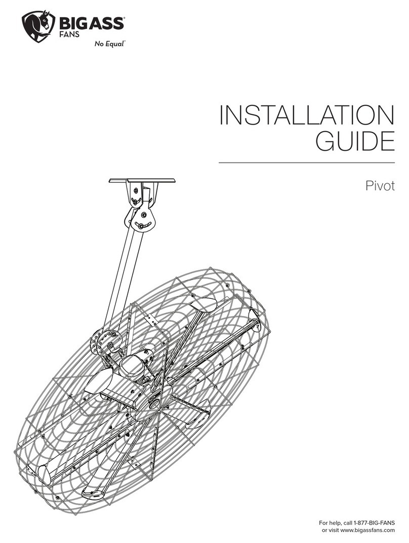 Bigassfans Pivot User manual