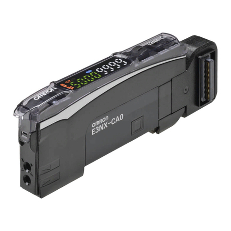 Omron E3NX-FA0 User manual