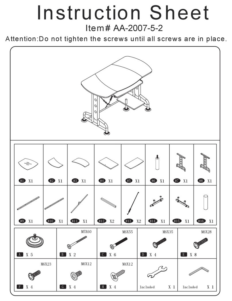 Baxton Studio AA-2007-5-2 User manual Baxton Studio AA-2007-5-2 User manual