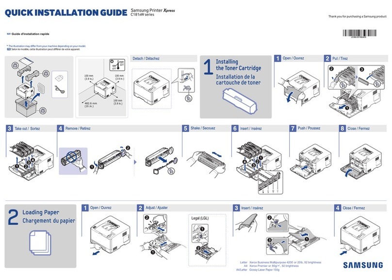 Samsung Xpress C181xW Series User manual