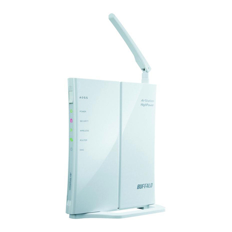 Buffalo Nfiniti WHR-HP-GN User manual