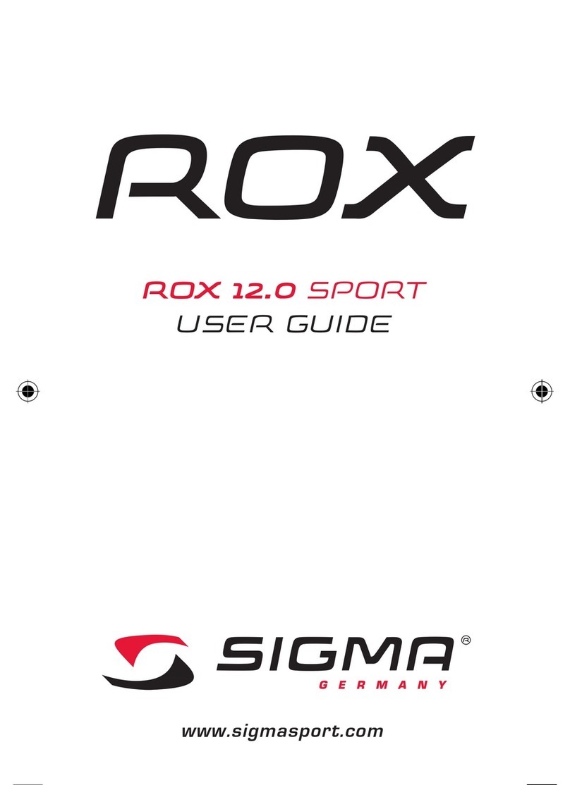 Sigma ROX 12.0 SPORT user guide