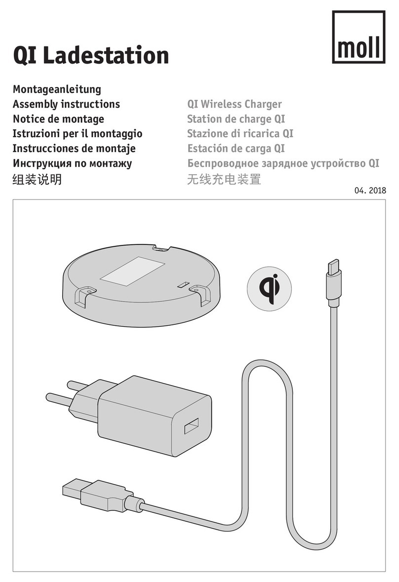 moll Qi1001-V3 Assembly instructions