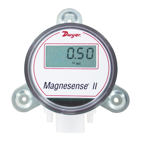 Dwyer Instruments Magnesense II MS2-X102 User manual