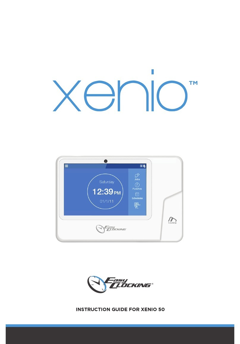 Easy Clocking XENIO 5O Instruction guide