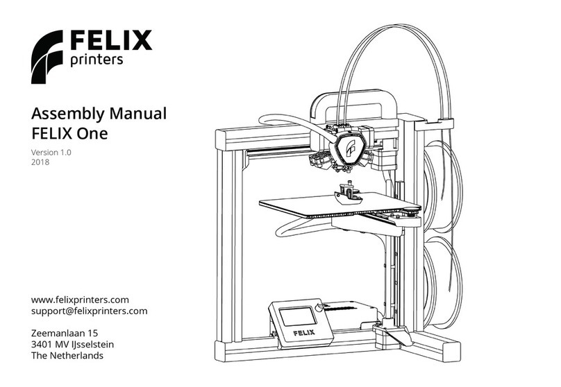 FELIXprinters FELIX One User manual