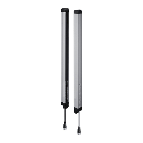 Omron F3SG-4RA****-25-01TS Series Operating and maintenance instructions