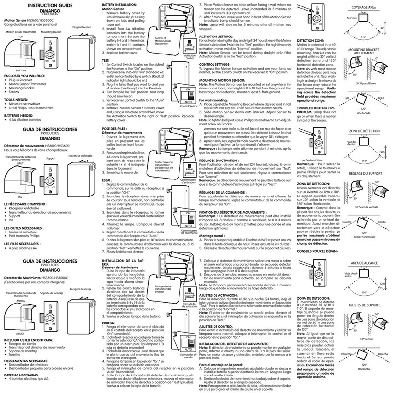 Dimango HS3600 Manual