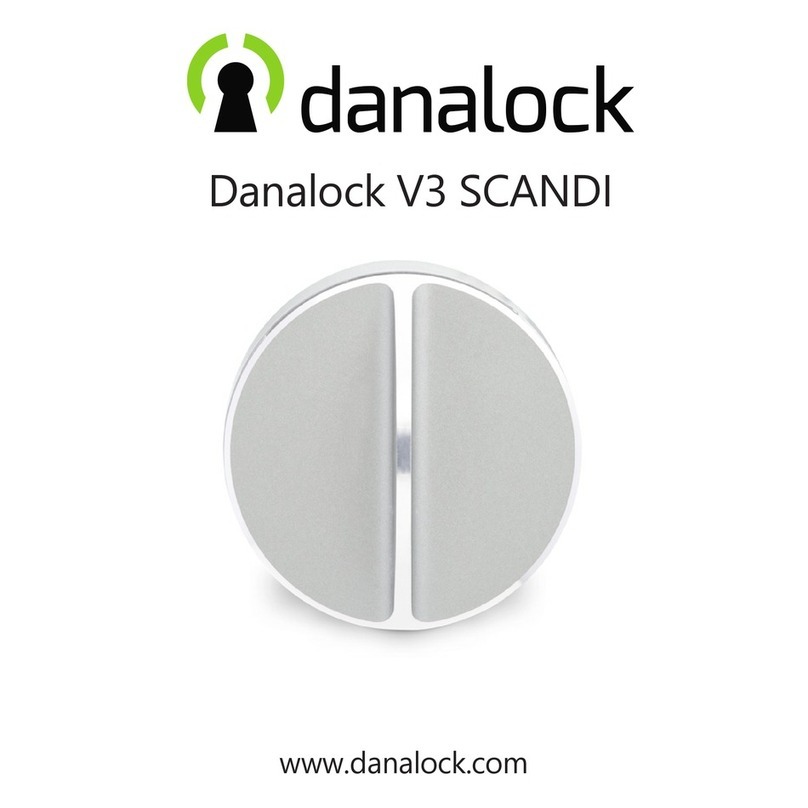 danalock V3 SCANDI User manual danalock V3 SCANDI User manual