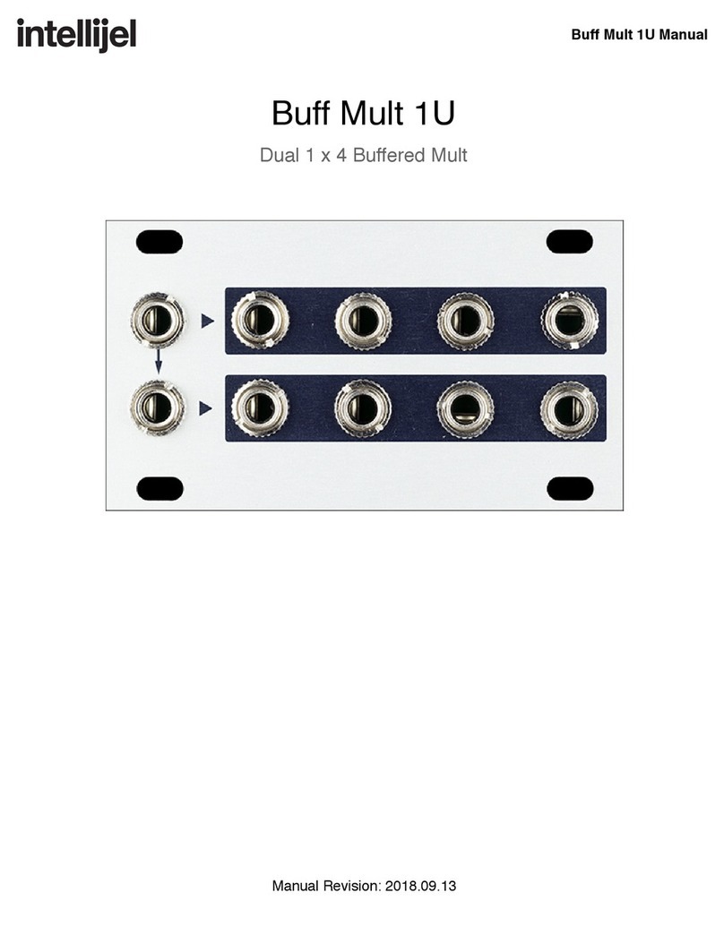 Intellijel Buff Mult 1U User manual